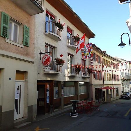 Hotel de l'Union Orsières Exterior foto